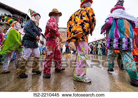 Stock Photography - Carnival in Lantz, Navarra, Spain, Europe.. Fotosearch