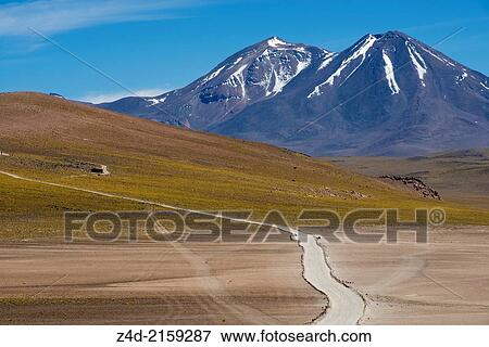 Cerro Leña (5, 793 m) and Cerro Lejia (5, 595 m). Atacama Desert, Antofagasta Region, Chile, South America. View Large Photo Image Stock Photo - Cerro Leña (5, 793 m) and Cerro Lejia (5, 595 m). Atacama Desert, Antofagasta Region, Chile, South America.. Fotosearch