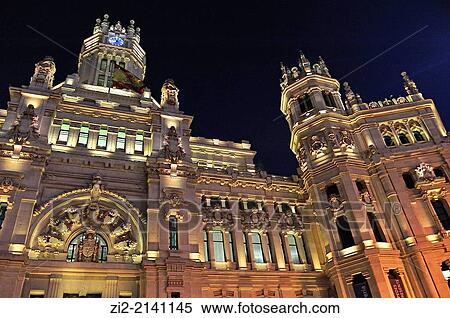 City Hall, Madrid, Spain View Large Photo Image Stock Photography - City Hall, Madrid, Spain. Fotosearch