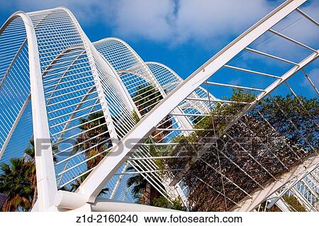 Stock Image - City of the Arts and the Sciences Valencia Spain.. Fotosearch