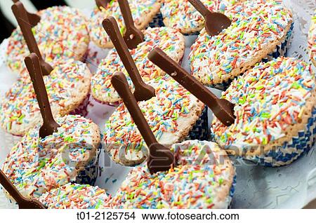 Cupcakes. View Large Photo Image Picture - Cupcakes.. Fotosearch