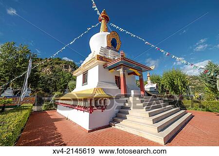 Dag Shang Kagyü, Buddhism community center in Panillo, Huesca. View Large Photo Image Stock Photo - Dag Shang Kagyü, Buddhism community center in Panillo, Huesca.. Fotosearch