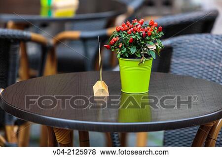 Deserted tables outside a restaurant, Lindau, Bavaria, Germany, Europe View Large Photo Image Stock Photo - Deserted tables outside a restaurant, Lindau, Bavaria, Germany, Europe. Fotosearch