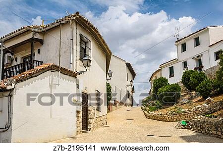 Down view of a white houses in Chinchon village, Madrid province, Spain. View Large Photo Image Stock Image - Down view of a white houses in Chinchon village, Madrid province, Spain.. Fotosearch
