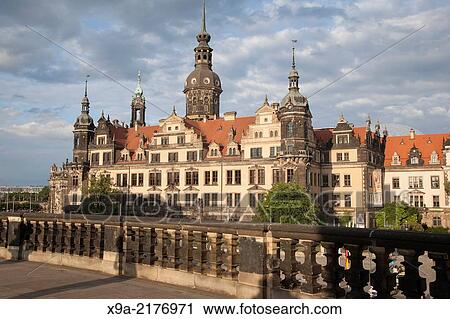 Dresden Castle - Royal Palace, Germany, Europe. View Large Photo Image Stock Image - Dresden Castle - Royal Palace, Germany, Europe.. Fotosearch