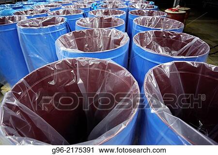 Stock Image - Drums for storage.. Fotosearch