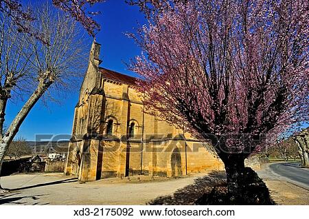 Eglise de Cenac, Cenac, Dordogne Department, Aquitaine, France. View Large Photo Image Stock Image - Eglise de Cenac, Cenac, Dordogne Department, Aquitaine, France.. Fotosearch