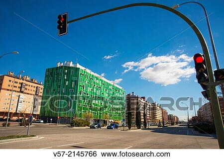 Ensanche de Vallecas avenue and Vallecas 51 building. Madrid, Spain. View Large Photo Image Stock Photograph - Ensanche de Vallecas avenue and Vallecas 51 building. Madrid, Spain.. Fotosearch