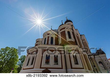 Exterior view of an Orthodox church in the capital city of Tallinn, Estonia. View Large Photo Image Stock Image - Exterior view of an Orthodox church in the capital city of Tallinn, Estonia.. Fotosearch