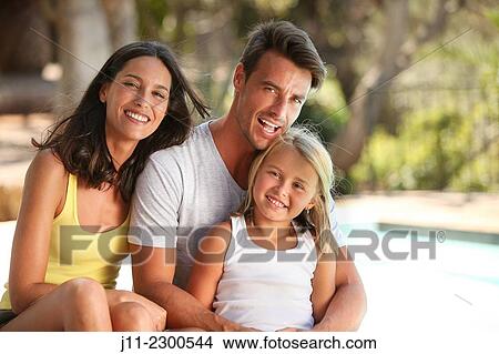 Picture - Family portrait. Fotosearch