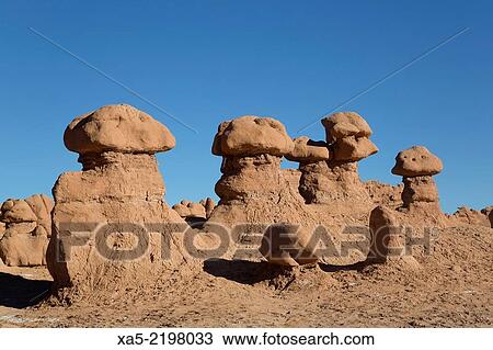 Goblin Valley State Park, near Hanksville, Utah, USA View Large Photo Image Stock Image - Goblin Valley State Park, near Hanksville, Utah, USA. Fotosearch