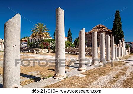 Greece, Central Greece Region, Athens, Roman Agora. View Large Photo Image Picture - Greece, Central Greece Region, Athens, Roman Agora.. Fotosearch