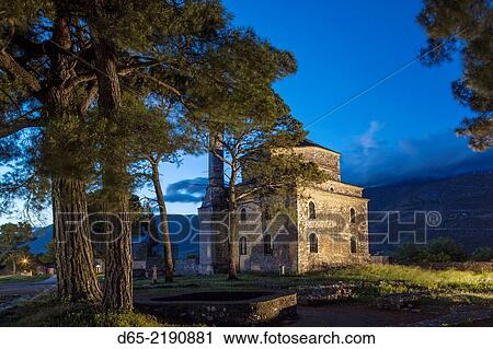 Greece, Epirus Region, Ioannina, Its-Kale Inner Citadel, Fetiye Cami Mosque, evening. View Large Photo Image Stock Image - Greece, Epirus Region, Ioannina, Its-Kale Inner Citadel, Fetiye Cami Mosque, evening.. Fotosearch