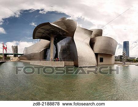 Guggenheim Museum Bilbao. View Large Photo Image Stock Photo - Guggenheim Museum Bilbao.. Fotosearch