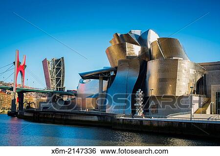 Guggenheim Museum of Modern Art. Bilbao, Spain. View Large Photo Image Stock Photograph - Guggenheim Museum of Modern Art. Bilbao, Spain.. Fotosearch