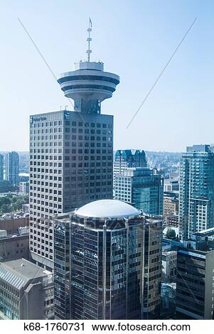 Harbour Centre in downtown Vancouver, BC, Canada View Large Photo Image Stock Image - Harbour Centre in downtown Vancouver, BC, Canada. Fotosearch