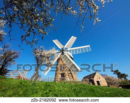 Heage windmill, near Ripley, Derbyshire, UK. View Large Photo Image Stock Image - Heage windmill, near Ripley, Derbyshire, UK.. Fotosearch