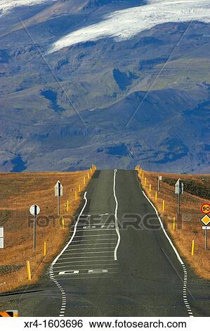 Stock Photograph - Iceland, National Route 1. Fotosearch