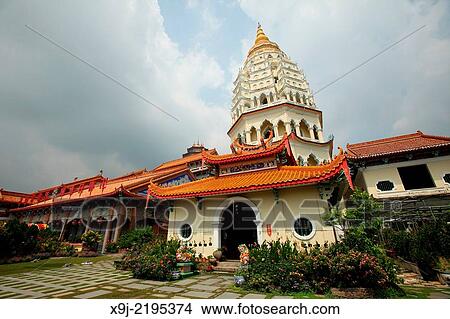 Picture - Kek Lok Si Temple, Penang, Malaysia. Fotosearch