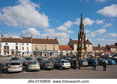 Lord Feversham Memorial Market Place Helmsley North Yorkshire England UK. View Large Photo Image Stock Image - Lord Feversham Memorial Market Place Helmsley North Yorkshire England UK.. Fotosearch