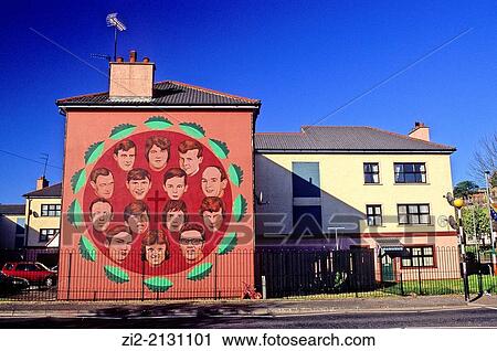 Mural painting in the Bogside neighbourhood, Derry, Northern Ireland, United Kingdom View Large Photo Image Stock Image - Mural painting in the Bogside neighbourhood, Derry, Northern Ireland, United Kingdom. Fotosearch