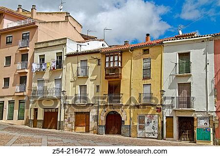 Stock Image - Old houses at Zamora, Castile And Leon, Spain.. Fotosearch