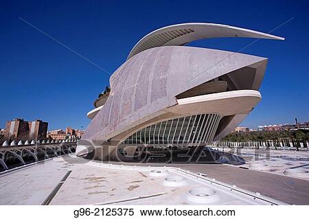 Palau de les Arts Reina Sofia opera house at the Ciudad de las Artes y las Ciencias de Valencia by Santiago Calatrava. View Large Photo Image Stock Photography - Palau de les Arts Reina Sofia opera house at the Ciudad de las Artes y las Ciencias de Valencia by Santiago Calatrava.. Fotosearch