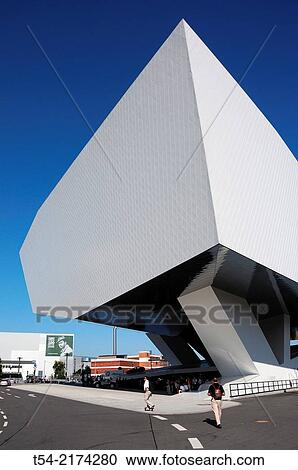 Stock Image - Porsche Museum in Stuttgart-Zuffenhausen. Fotosearch