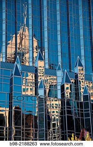 Stock Image - PPG Place office Tower Reflections.. Fotosearch