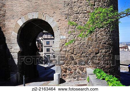 Picture - Puerta del Sol, mudejar, XIVth century, Toledo, Spain. Fotosearch