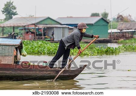 River family living on the Tonle Sap River in Kampong Chhnang, Kampong Chhnang Province, Cambodia (Khmer). View Large Photo Image Stock Photo - River family living on the Tonle Sap River in Kampong Chhnang, Kampong Chhnang Province, Cambodia (Khmer).. Fotosearch