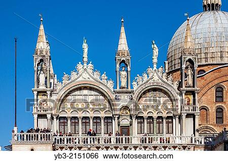 Saint Mark´s Basilica, St Mark´s Square, Venice, Italy. View Large Photo Image Stock Photograph - Saint Mark´s Basilica, St Mark´s Square, Venice, Italy.. Fotosearch