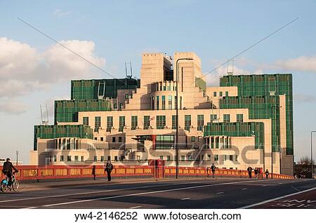 SIS - Secret Intelligence Service building, formerly MI6 building, Albert Embankment, London, UK. View Large Photo Image Stock Image - SIS - Secret Intelligence Service building, formerly MI6 building, Albert Embankment, London, UK.. Fotosearch