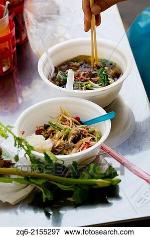 Thai Noodel Soup in Bangkok, Thailand. View Large Photo Image Stock Photo - Thai Noodel Soup in Bangkok, Thailand.. Fotosearch