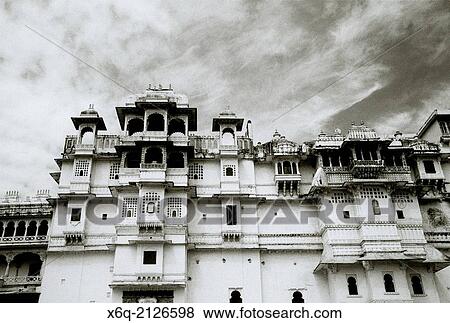 The City Palace in Udaipur in India. View Large Photo Image Stock Photo - The City Palace in Udaipur in India.. Fotosearch