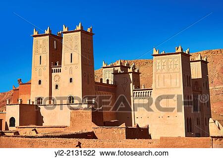 The Glaoui Kasbah´s of Tamedaght in the Ounilla valley set surrounded by the hammada (stoney) desert in the foothills of the Altas mountains, Tamedaght, Morroco. View Large Photo Image Stock Image - The Glaoui Kasbah´s of Tamedaght in the Ounilla valley set surrounded by the hammada (stoney) desert in the foothills of the Altas mountains, Tamedaght, Morroco.. Fotosearch