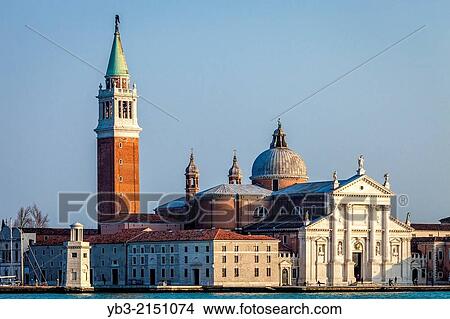 The Island of San Giorgio Maggiore, Venice, Italy. View Large Photo Image Picture - The Island of San Giorgio Maggiore, Venice, Italy.. Fotosearch