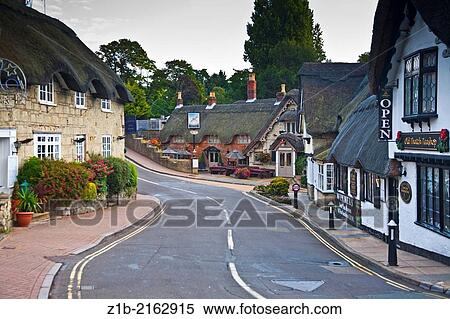The old village of Shanklin on the Isle of Wight in England. View Large Photo Image Stock Photography - The old village of Shanklin on the Isle of Wight in England.. Fotosearch