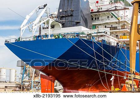Stock Photography - The once communist controlled Gdansk shipyards, home to the Solidarity movement, Gdansk, Poland.. Fotosearch