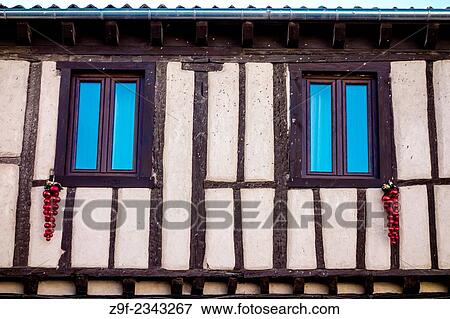 Typical house with Christmas decorations, Sepulveda, Segovia-province, Castilla-Leon, Spain View Large Photo Image Stock Photo - Typical house with Christmas decorations, Sepulveda, Segovia-province, Castilla-Leon, Spain. Fotosearch