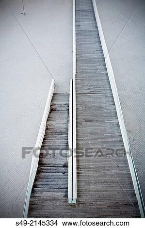 Veles e Vents bridge, Architecture by David Chipperfield, Port Americas Cup, harbor, Valencia, Spain. View Large Photo Image Picture - Veles e Vents bridge, Architecture by David Chipperfield, Port Americas Cup, harbor, Valencia, Spain.. Fotosearch