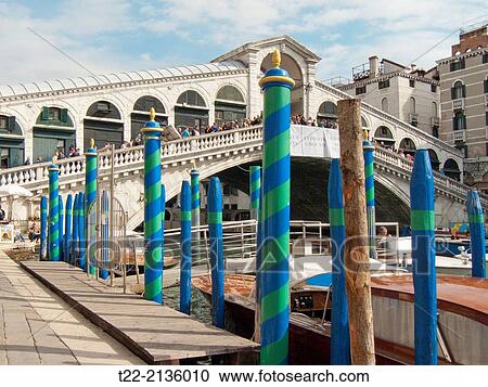 Venice (Italy). Rialto Bridge over the Grand Canal of Venice. View Large Photo Image Stock Image - Venice (Italy). Rialto Bridge over the Grand Canal of Venice.. Fotosearch