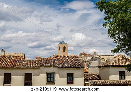 View of a houses in the Chinchon village, Madrid province, Spain. View Large Photo Image Stock Photo - View of a houses in the Chinchon village, Madrid province, Spain.. Fotosearch