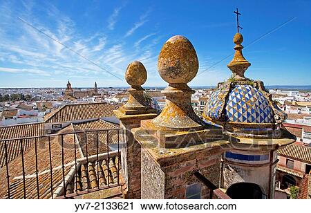View of Carmona from the dome of the Church of el Salvador. Carmona, Seville, Andalusia, Spain, Europe. View Large Photo Image Stock Image - View of Carmona from the dome of the Church of el Salvador. Carmona, Seville, Andalusia, Spain, Europe.. Fotosearch