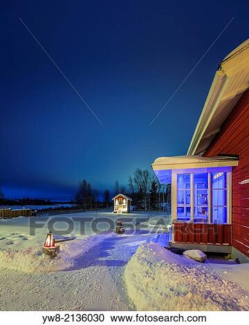 Wardshuset Guest House, Kangos, Lapland, Sweden. View Large Photo Image Stock Image - Wardshuset Guest House, Kangos, Lapland, Sweden.. Fotosearch