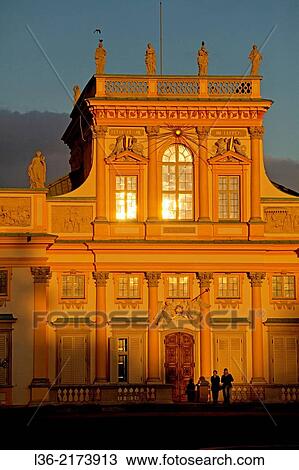 Stock Image - Warsaw. Wilanow palace and park. Fotosearch