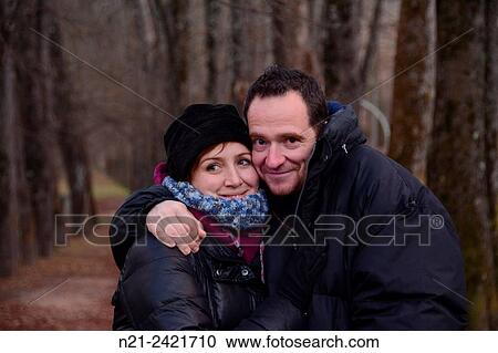 Stock Image - A couple's good moment. Fotosearch