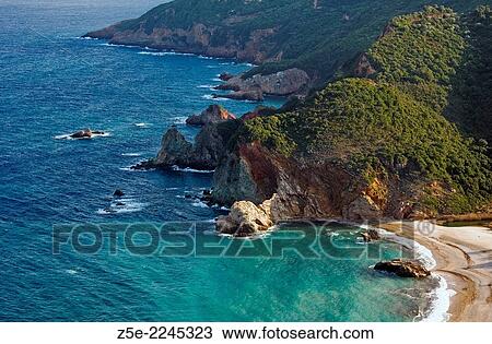 Aegean coast of Pelion Peninsula, Thessaly, Greece View Large Photo Image Stock Image - Aegean coast of Pelion Peninsula, Thessaly, Greece. Fotosearch