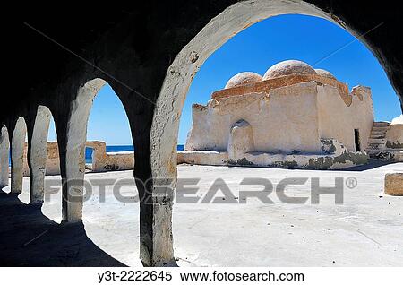 Africa, North Africa, Maghreb, Djerba island. Guellala. Old mosque. View Large Photo Image Stock Photography - Africa, North Africa, Maghreb, Djerba island. Guellala. Old mosque.. Fotosearch