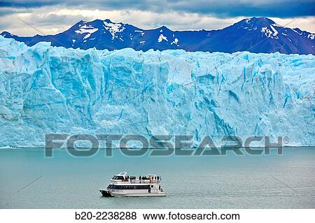 Boat trip on Argentino Lake. Perito Moreno glacier. Los Glaciares National Park. Near El Calafate. Santa Cruz province. Patagonia. Argentina. View Large Photo Image Stock Photo - Boat trip on Argentino Lake. Perito Moreno glacier. Los Glaciares National Park. Near El Calafate. Santa Cruz province. Patagonia. Argentina.. Fotosearch